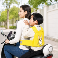 Kids Motorcycle Safety Harness with Reflective Strips | Adjustable Child Riding Safety Belt for Bikes & Scooters - View 2