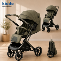 Kidilo Baby Compact Folding Stroller D9 - View 4