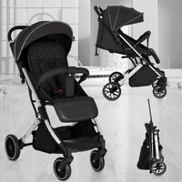 Kidillo K12 Premium Lightweight Foldable Baby Stroller – One-Hand Fold | Reclining Seat | Large Storage Basket | Travel-Friendly - View 5