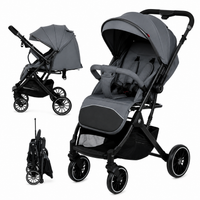 Kidillo 535 Premium Lightweight Foldable Baby Stroller – One-Hand Fold | Multi-Position Recline | Large Canopy | Travel Pram - View 2