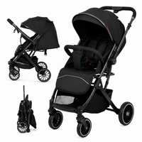 Kidillo 535 Premium Lightweight Foldable Baby Stroller – One-Hand Fold | Multi-Position Recline | Large Canopy | Travel Pram - View 1