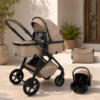 Kidilo K08M+C Premium 3-in-1 Baby Stroller & Travel System - View 5