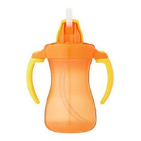 Petite Straw Bottle 150ML, Orange - View 1