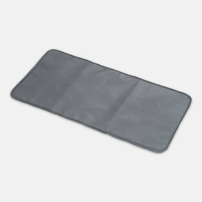 COMPACT DIAPER BAG WITH CHANGING PAD – GREY