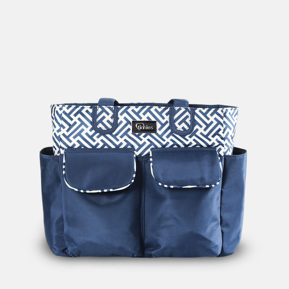 TINNIES DIAPER BAG – NAVY BLUE