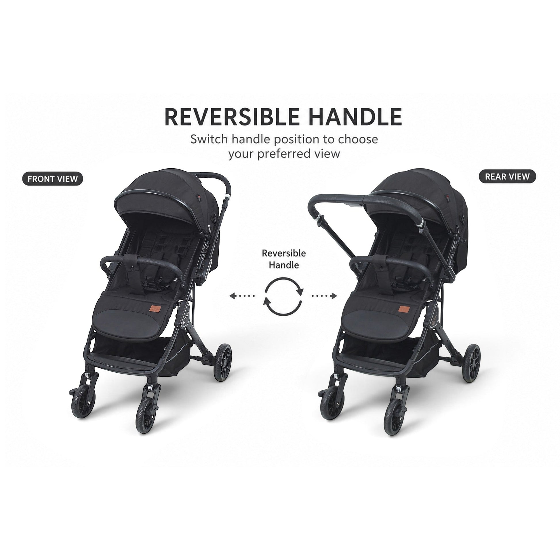 TINNIES TRAVEL STROLLER GREY