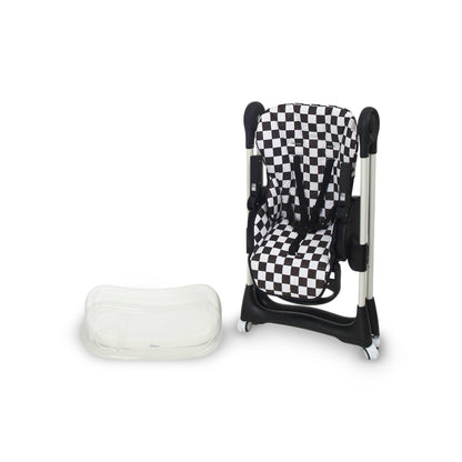 TINNIES BABY HIGH CHAIR CHECKERED PATTERN