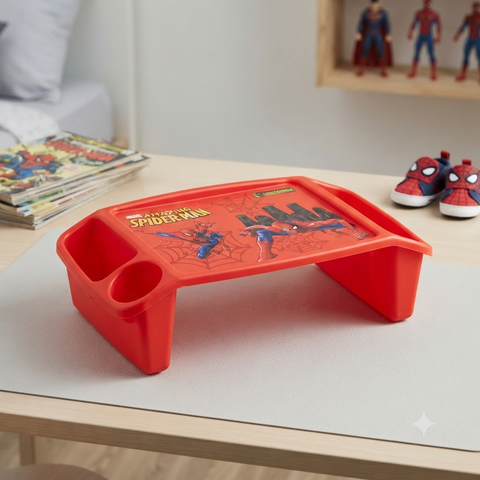 Kids Lap Desk with Cup Holder & Storage Tray | Portable Study & Activity Table