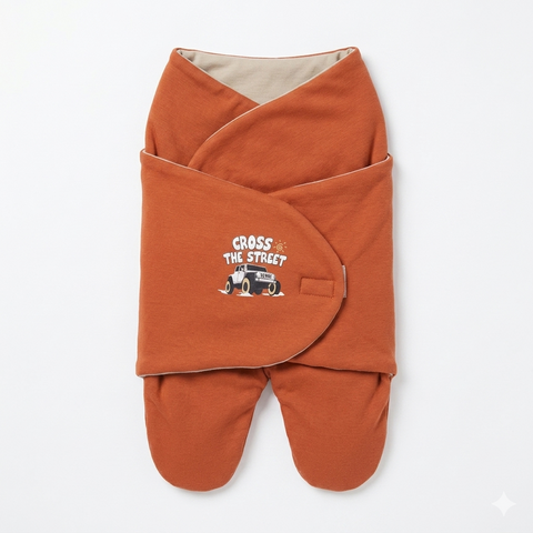 Infant Travel Swaddle Wrap – "Cross the Street