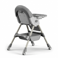 Kidilo 8131A Premium 2-in-1 Baby High Chair and Rocker - View 2