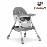 Kidilo 8131A Premium 2-in-1 Baby High Chair and Rocker - View 1