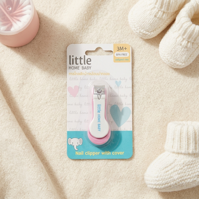 Baby Nail Clipper with Protective Cover – Gentle Infant Nail Care