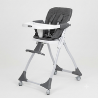 Premium Foldable Baby High Chair with Removable Tray - View 3