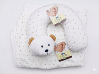 Soft Bear Baby Blanket & Pillow Set - View 2