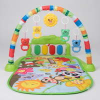 Baby Musical Play Gym & Activity Mat | Interactive Infant Fitness Mat with Hanging Toys - View 2