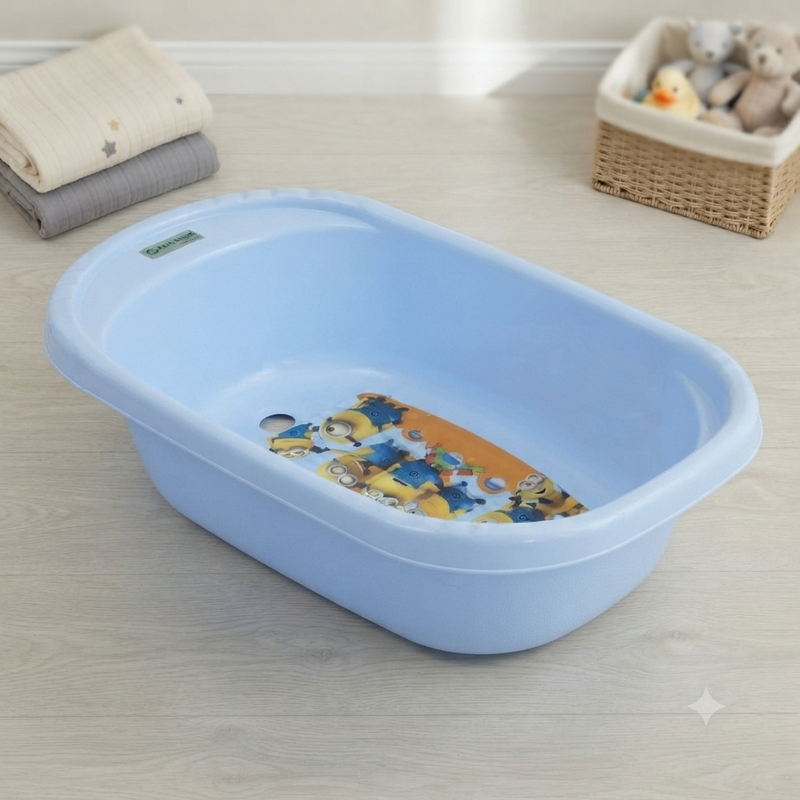 Baby Bath Tub | Lightweight Infant Bathtub with Anti-Slip Base