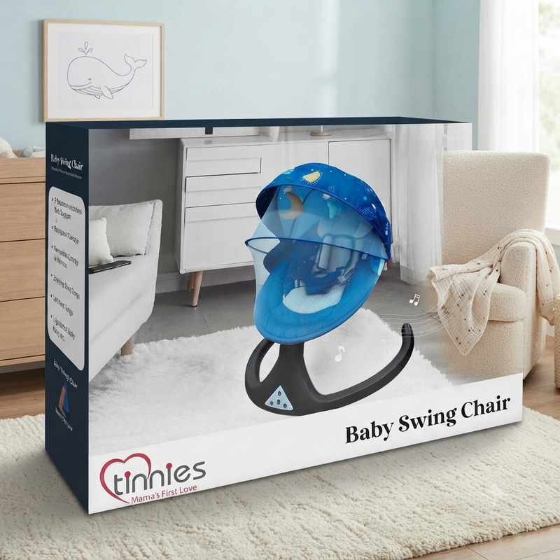 Baby Auto Swing Grey T523