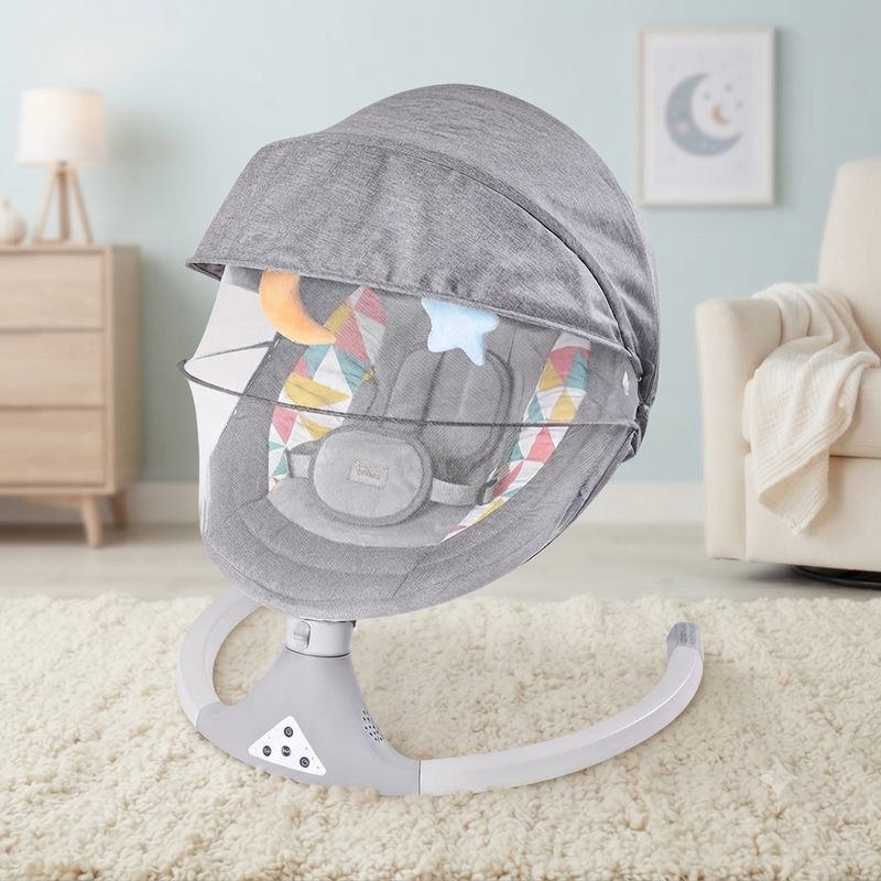Baby Auto Swing Grey T523