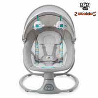 Mastela 08104 3-in-1 Deluxe Multi-Functional Bassinet & Swing - Grey - View 2