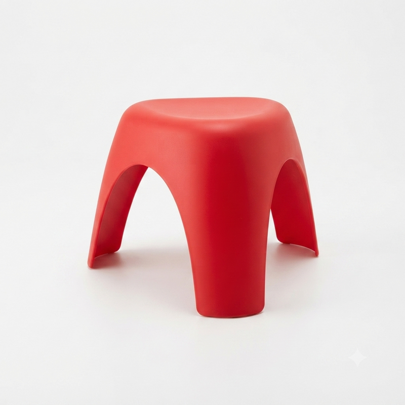 Kids Plastic Stool | Lightweight Multi-Purpose Chair for Home & Playroom