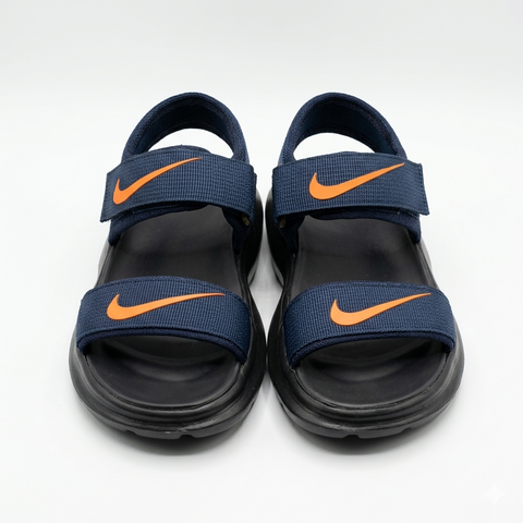 Boys' Voyager Navy Blue Cross-Strap Comfort Sandals