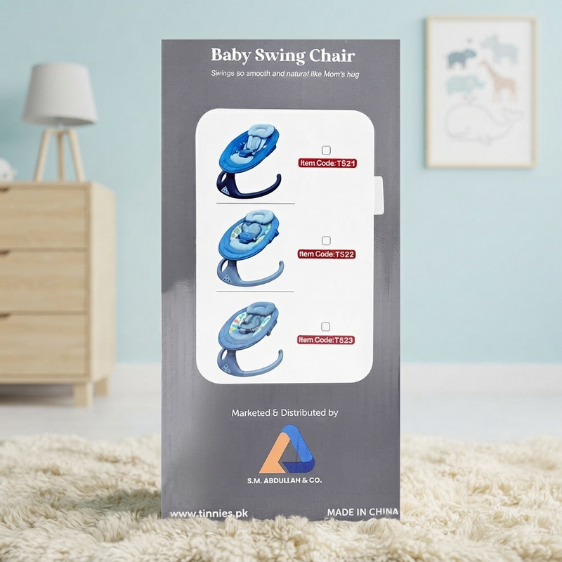 Baby Auto Swing Grey T523
