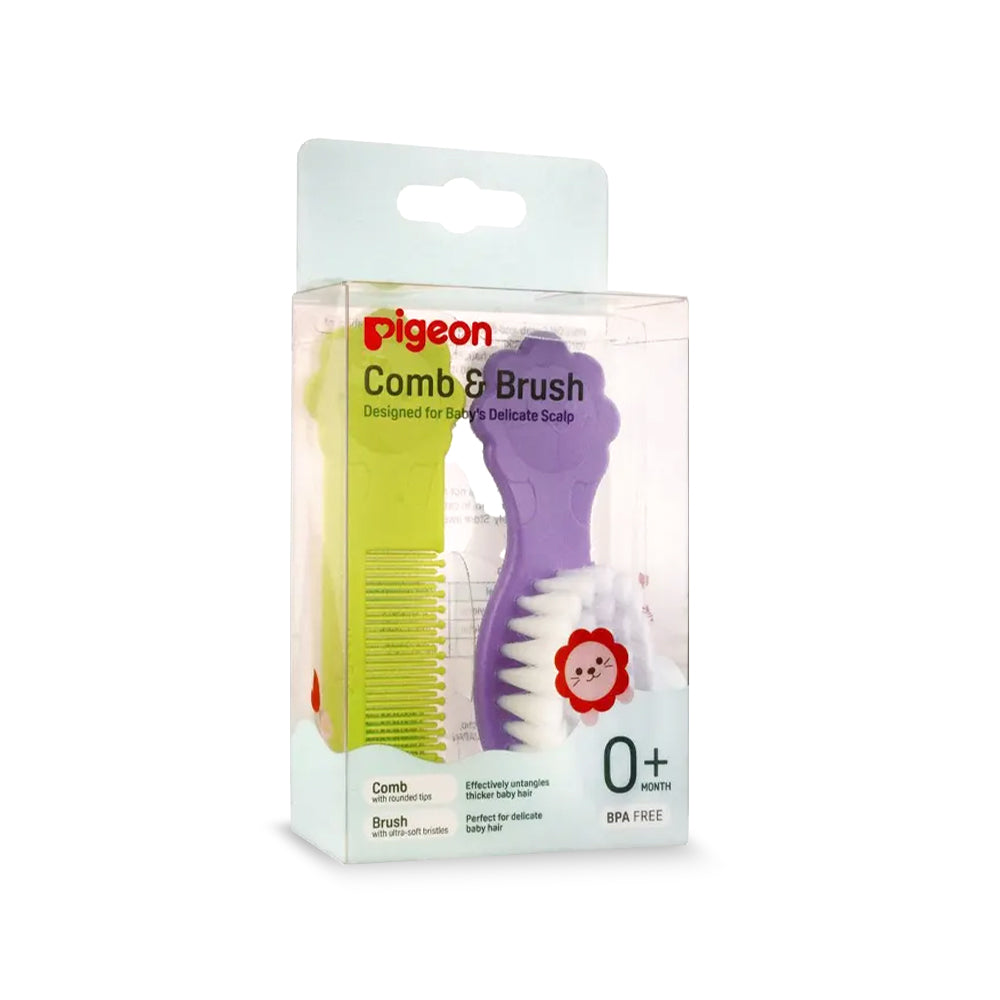 Pigeon Baby Comb And Brush Set
