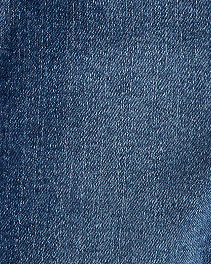 Baby Stretch Denim Classic Overalls - Dark Wash