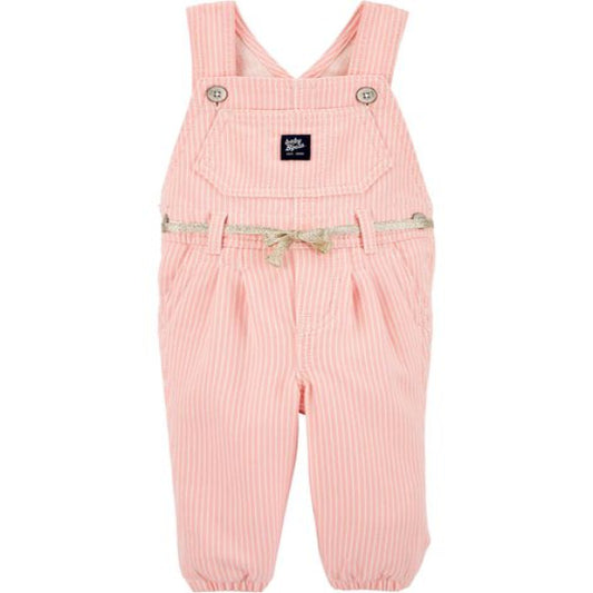 Baby Hickory Stripe Overalls
