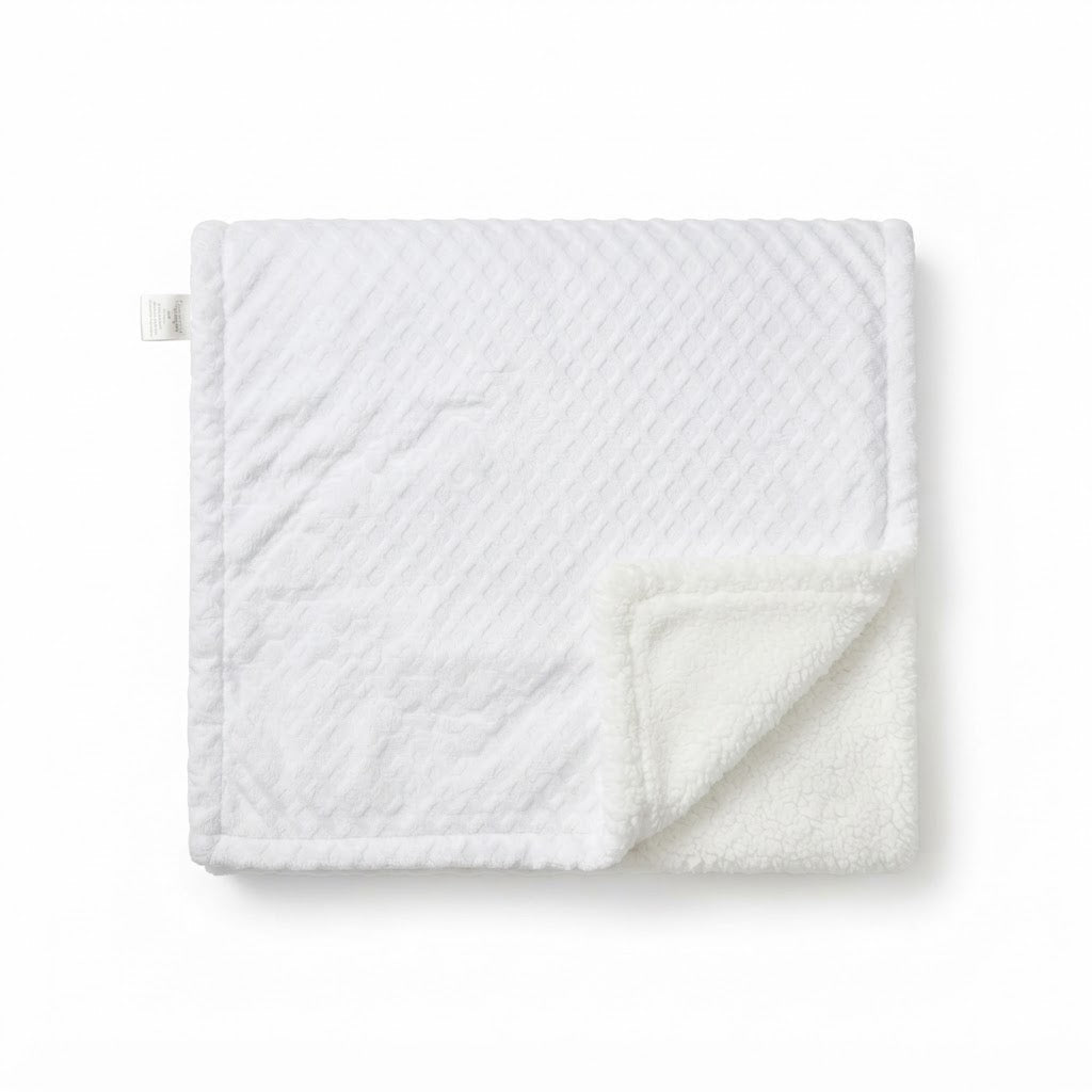Baby Fleece Blanket and U-Shaped Neck Pillow Set -Zubaidas