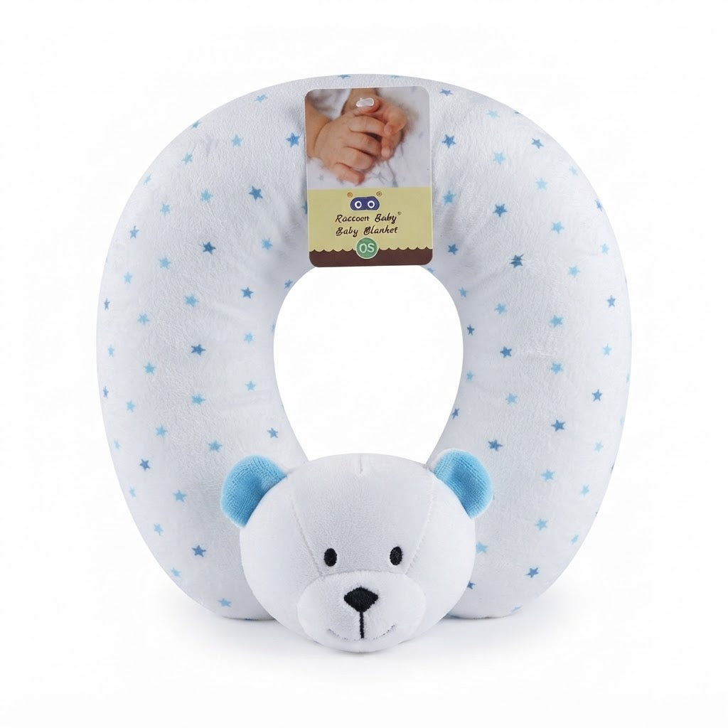 Baby Fleece Blanket and U-Shaped Neck Pillow Set -Zubaidas