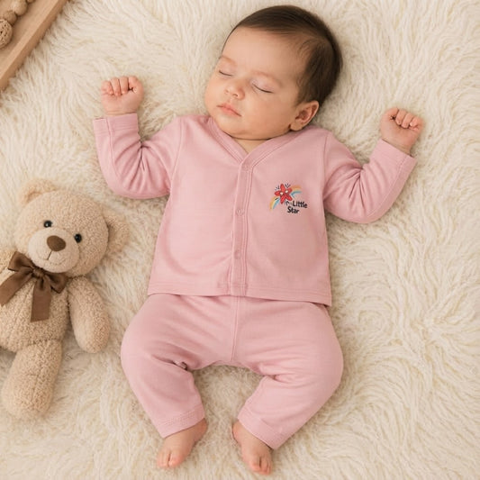 Night Suit light pink - Zubaidas