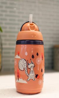 Insulated Straw Cup AL IL Pink 1X Tommee Tippee 266ML - View 1