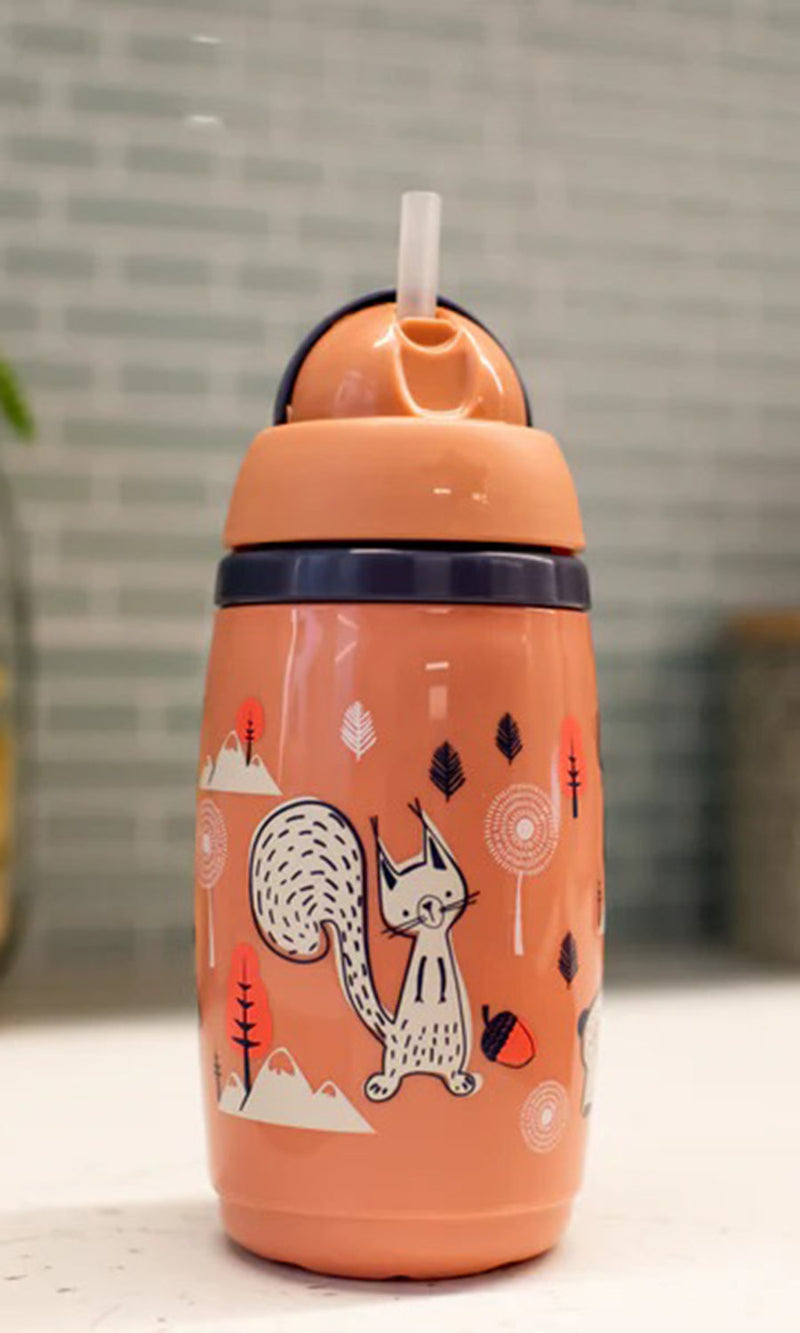 Insulated Straw Cup AL IL Pink 1X Tommee Tippee 266ML