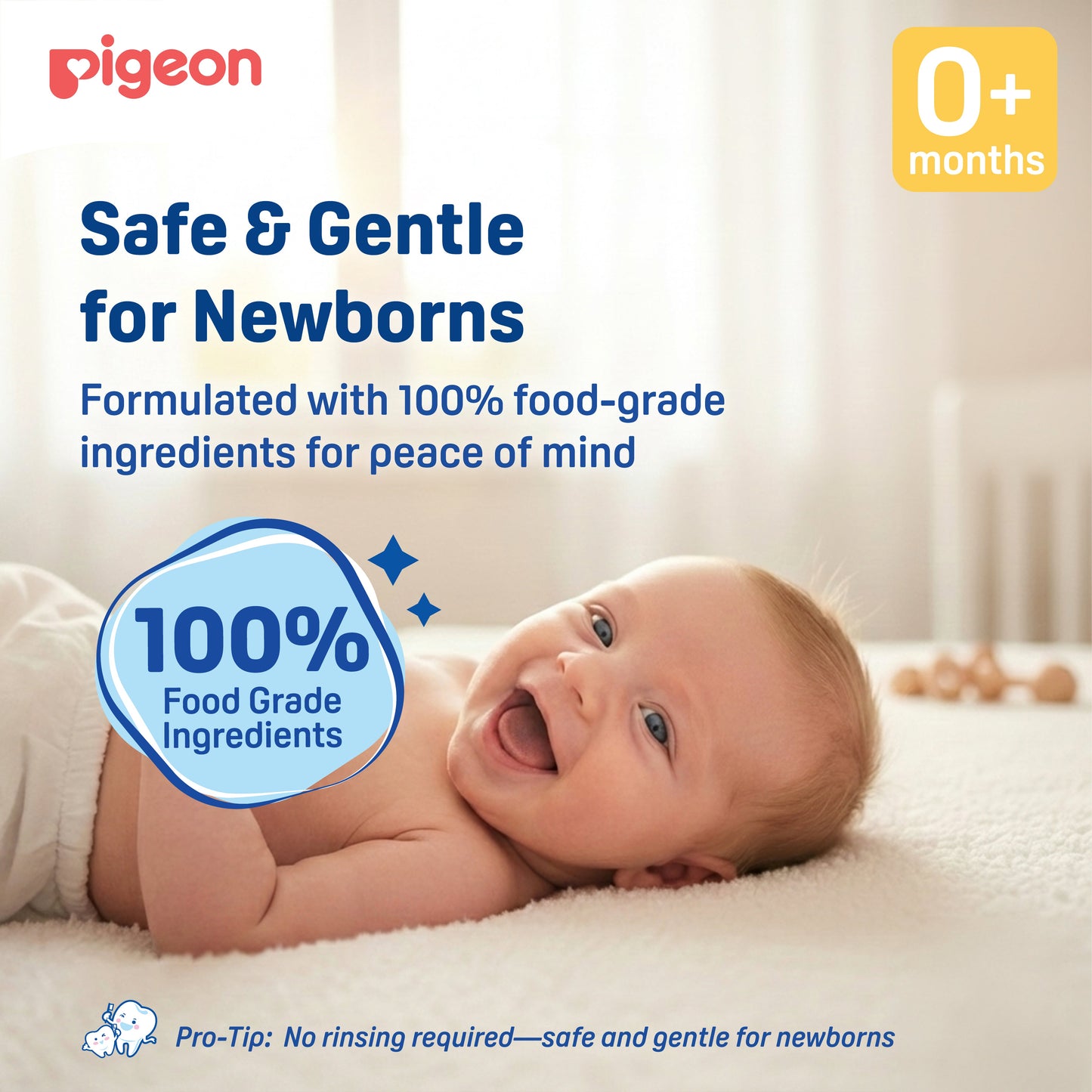 BABY TOOTH & GUM WIPES NATURAL 20S