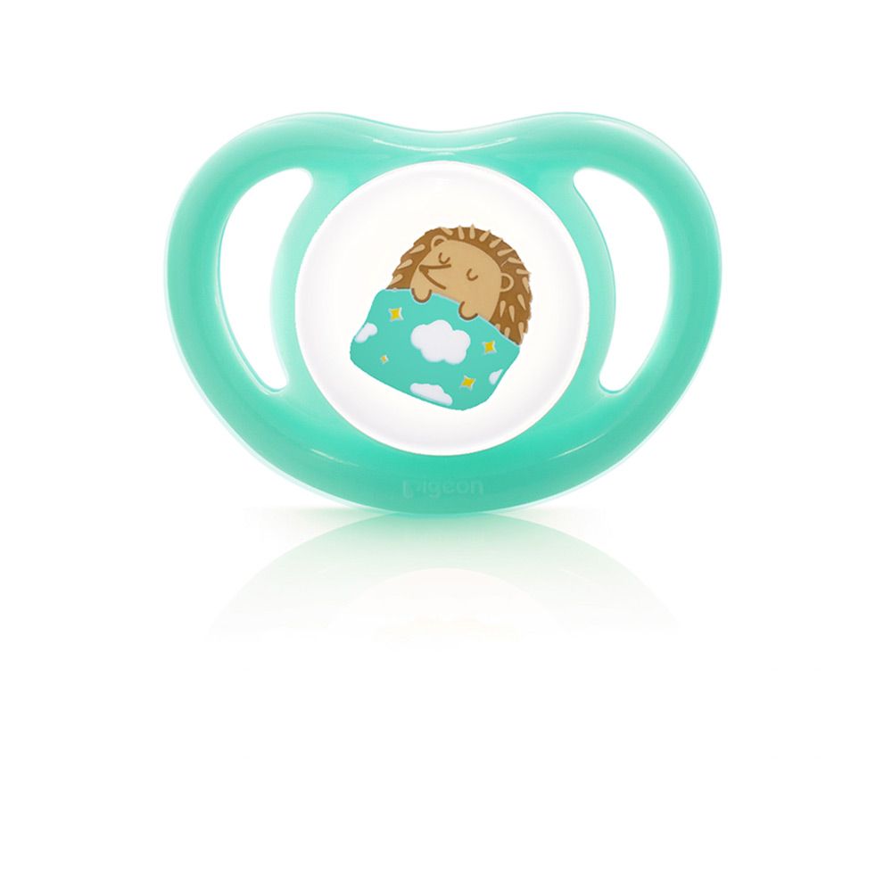PIGEON MINILIGHT SOFTEST SILICONE GIRL PACIFIER 2PCS - M