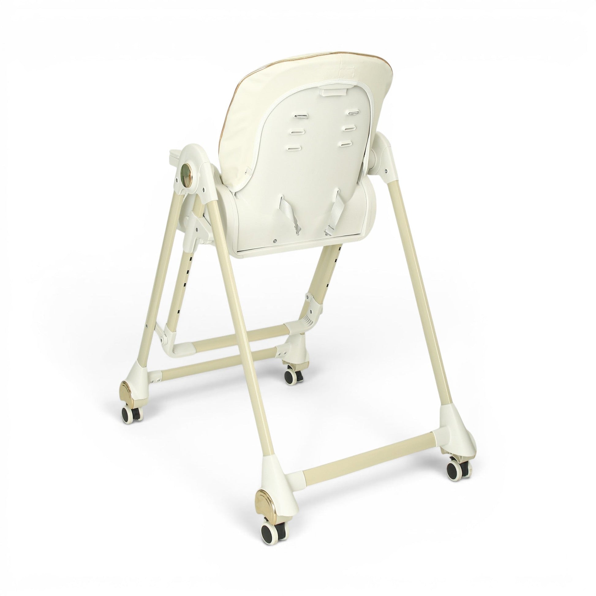 TINNIES BABY HIGH CHAIR W/SWING - WHITE