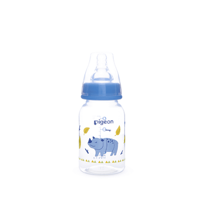 PIGEON COMPACT COLORFUL BABY BOTTLE  0+ MONTHS
