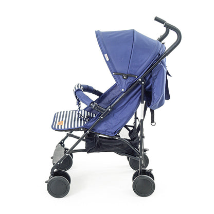 TINNIES BABY BUGGY – NAVY BLUE STRIPED