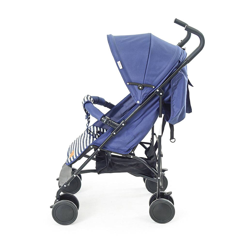 TINNIES BABY BUGGY – NAVY BLUE STRIPED