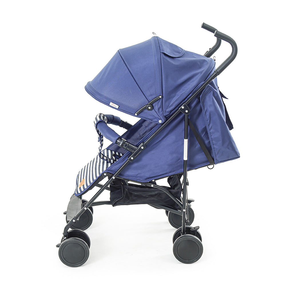 TINNIES BABY BUGGY – NAVY BLUE STRIPED