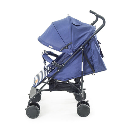 TINNIES BABY BUGGY – NAVY BLUE STRIPED