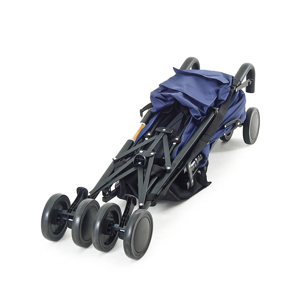 TINNIES BABY BUGGY – NAVY BLUE STRIPED