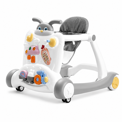 Interactive Baby Walker with Activity Panel & Comfortable Seat | Musical Learning Walker for Babies