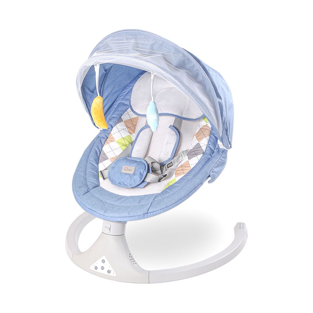 BLUE BABY SWING – NEWBORN TO 9 KG