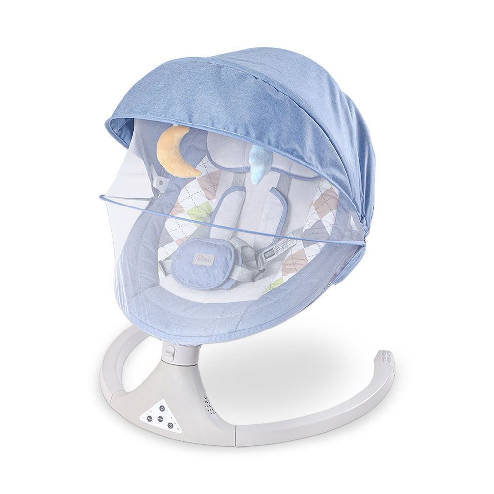 BLUE BABY SWING – NEWBORN TO 9 KG
