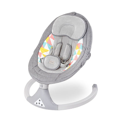 GREY BABY SWING WITH MUSIC – NEWBORN TO 1 YEAR