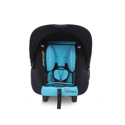 COMFORTABLE & SECURE BABY CARRIER CAR SEAT – INFANT ROCKER WITH CANOPY (GREEN, 0-18 MONTHS)