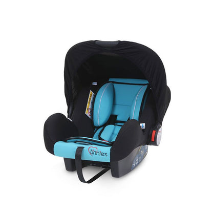 COMFORTABLE & SECURE BABY CARRIER CAR SEAT – INFANT ROCKER WITH CANOPY (GREEN, 0-18 MONTHS)