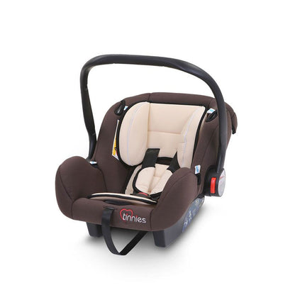 BABY CARRIER & CAR SEAT – INFANT ROCKER WITH CANOPY (BROWN, 0–18 MONTHS)